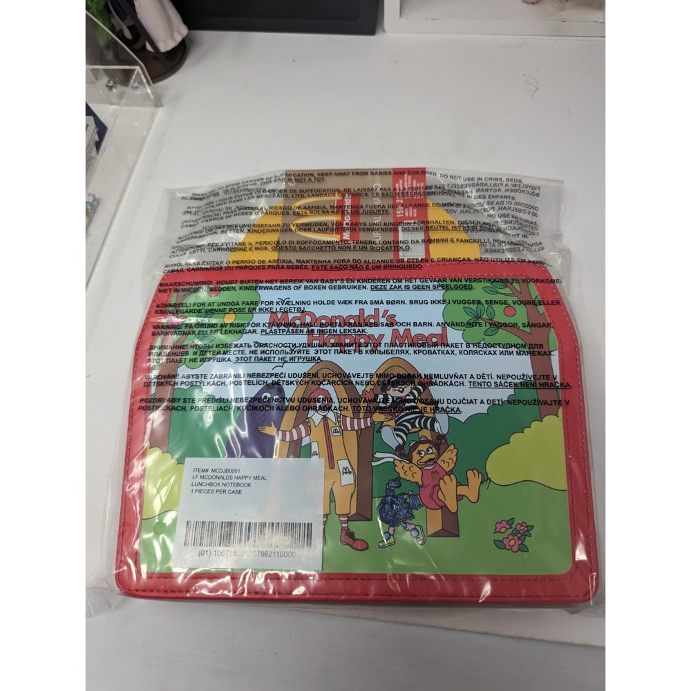 Loungefly McDonald's Happy Meal Figural Notebook‎ NEW
